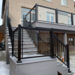 glass balcony railings canada